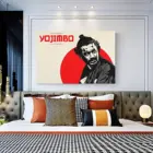 Yojimbo (1961) IMDB Топ 250 фильм плакат декоративной живописи холст стена искусство гостиной постеры спальня живопись