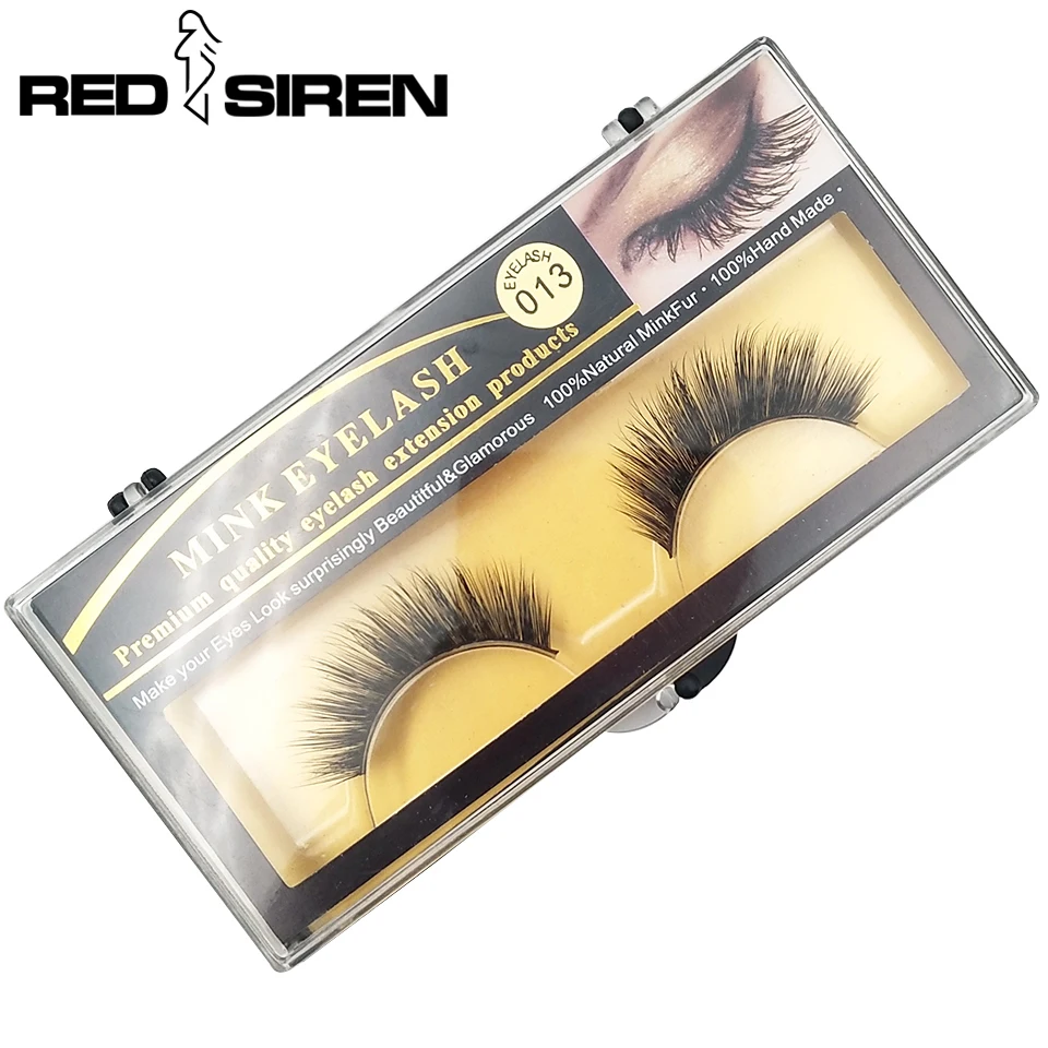 

Красная сирена норковые ресницы натуральные длинные мягкие Накладные ресницы безжалостная оптовая продажа 3D норковые ресницы XME-13