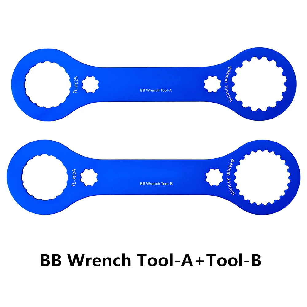 

Алюминиевый гибкий велосипедный кронштейн для обслуживания велосипедиста, инструменты для установки нижней кронштейна велосипеда с двумя...