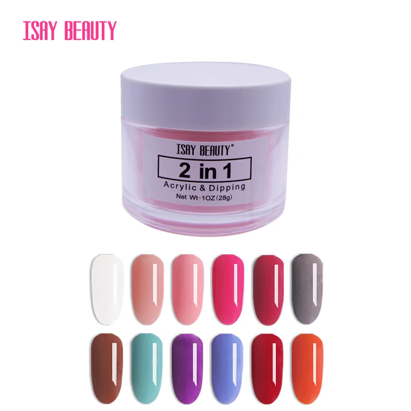 ISAYBEAUTY акриловый мономер для ногтей 1 унция порошок dip полимерный резьбы и