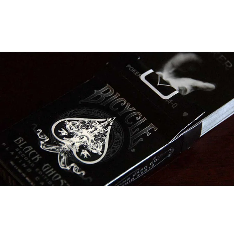 1 шт. черная колода призраков игральные карты фокусы Волшебная покерная карта