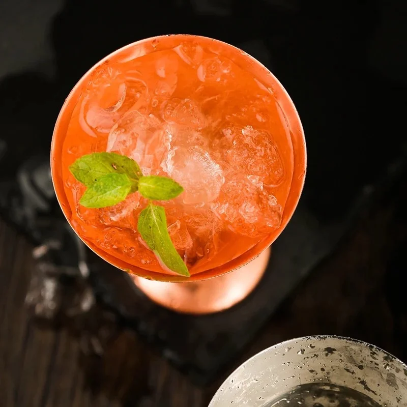 Stainless Steel Cocktail Mugs Martini Cups Copper Plated Barware | Дом и сад