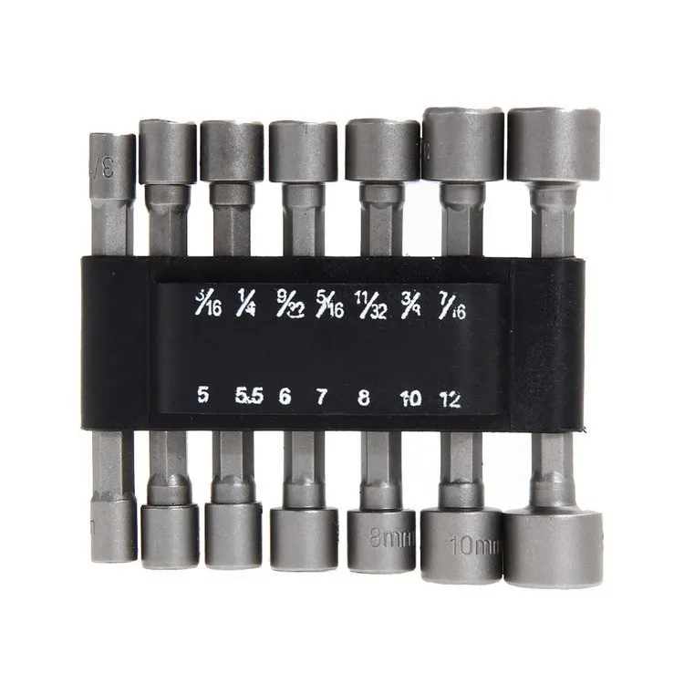 

Strong Hexagon Socket Head Pneumatic Wind Batch Pullover Electric Bit Self-Tapping Screw Special 14-Piece Set