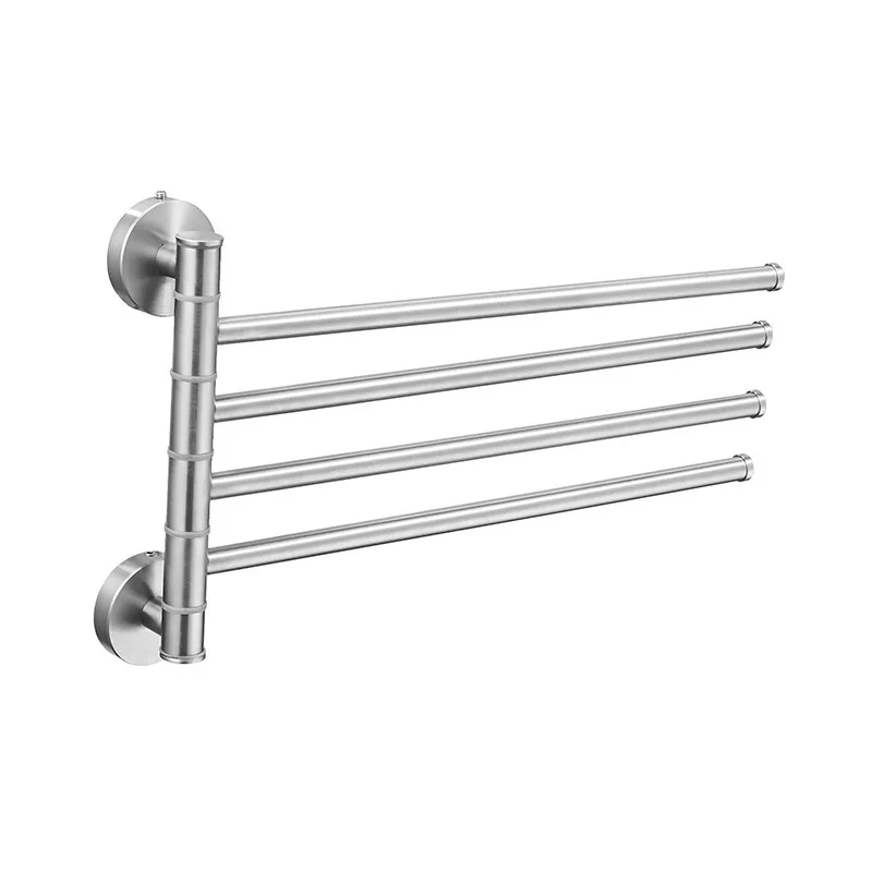 Вращающаяся подвижная вешалка для полотенец из нержавеющей стали |