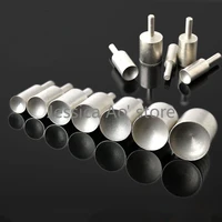 8pcs 3 10mm 600 grit fine sand beads cutters cylinder diamond grinding head concave radius milling cutters beads polishing tools