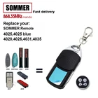 2X SOMMER 868 для Sommer 4026 4020 4025 4035 открывалка для ворот SOMMER 4026 TX03 868 пульт дистанционного управления rolling code 868,35 MHz 2020