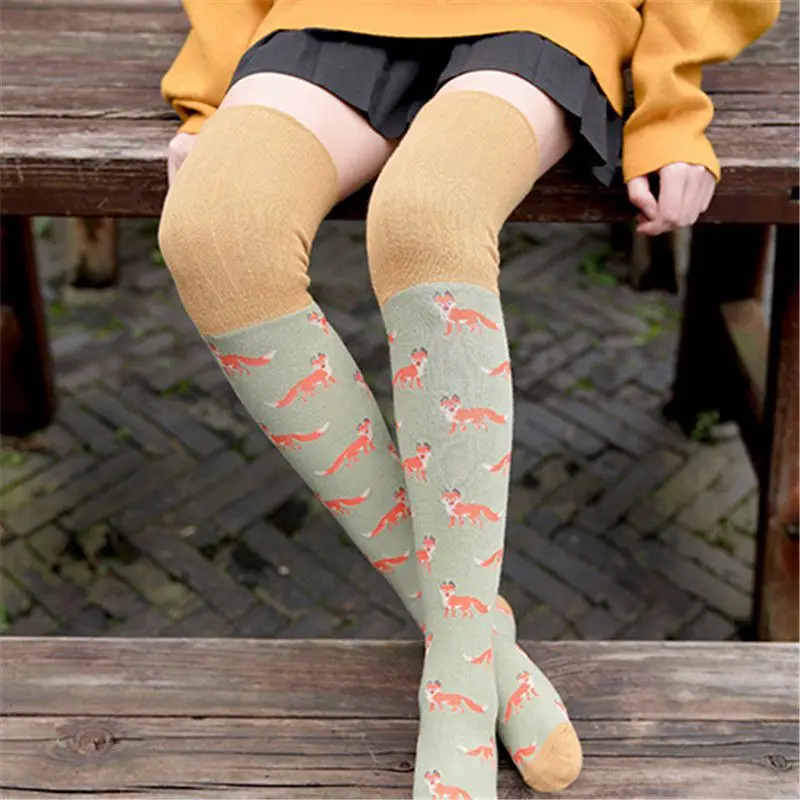 

Ladies Welly Socks Cotton Rich Long Novelty Animal Boot Sock Cartoon Animals One Size