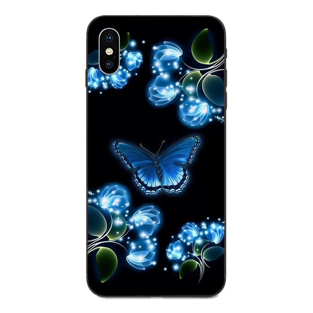 Мягкие локоны и цветы бабочки для Huawei nova 2 2S 3i 4 4e 5i Y3 Y5 II Y6 Y7 Y9 Lite Plus Prime Pro 2017 2018 2019 |
