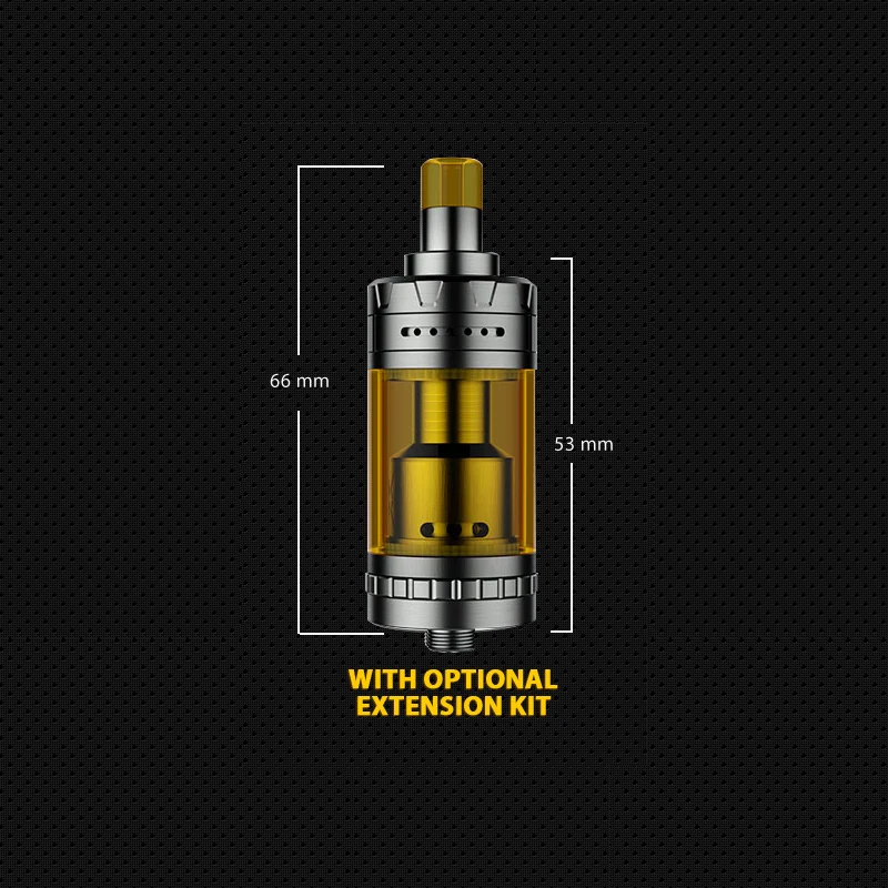 2 шт. оригинальный ExVape Expromizer V4 MTL RTA атомайзер 4 мл расширительный комплект акрил &