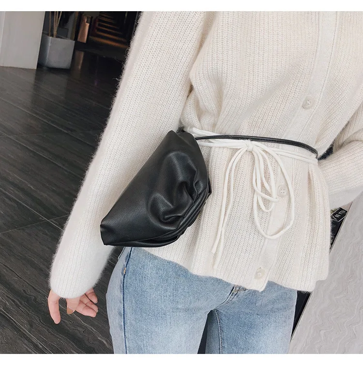 BXX Sac/ модные осенне-зимние роскошные женские сумки дизайнерские плиссированные мини-облако мини-кошелек для монет сумка ZE765