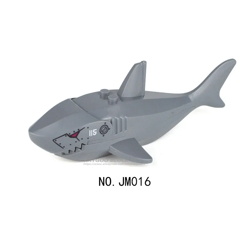 Kaygoo Ghost Zombie Shark Одиночная Пираты Карибы Строительные кирпичи фигурки Кирпичи Детские игрушки PG1008 pg1042 - Цвет: JM016