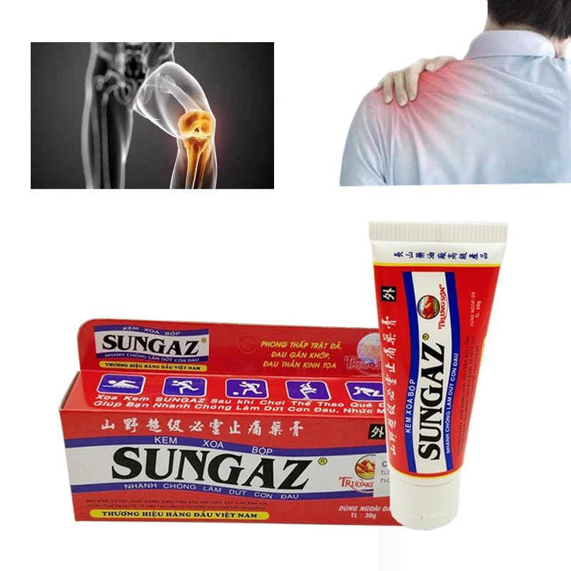 1 шт. 100% оригинальный вьетнамский бальзам для снятия симптомов боли в спине и