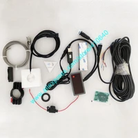 ultrasonic fuel level sensor with display for water diesel petro palm oil used monitor truck fuel consumption tank level