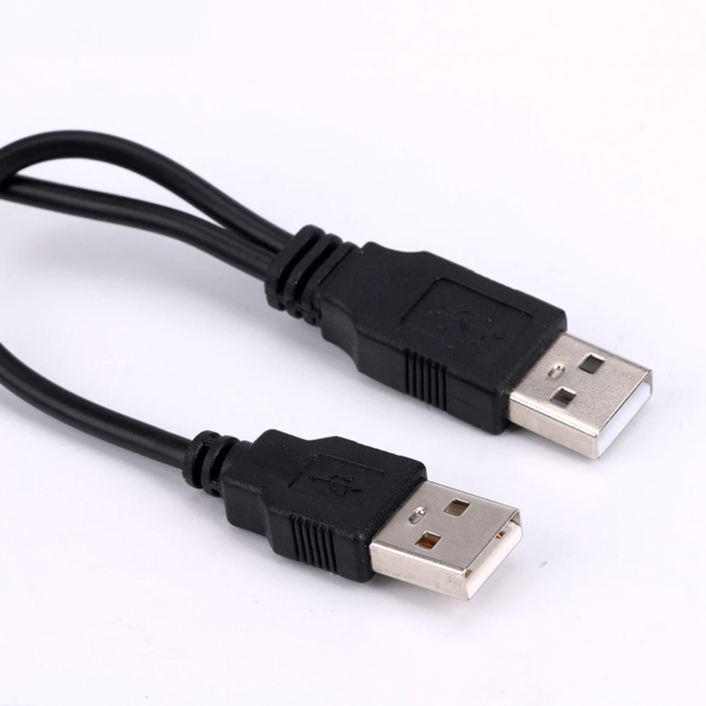 Высокоскоростной двойной USB 2 0 к SATA HDD жесткий диск конвертер адаптер кабель USB2.0