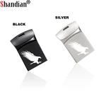 SHANDIAN мини металлический USB флеш-накопитель, 32 ГБ, 128 ГБ, 64 ГБ, 16 ГБ, 8 Гб