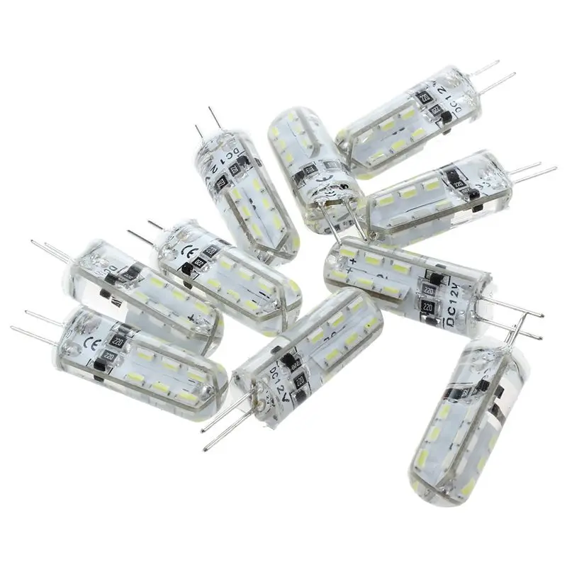 Промо акция! 10x G4 1 5 Вт светодиодный лампы заменить галогенные 12V SMD светильник