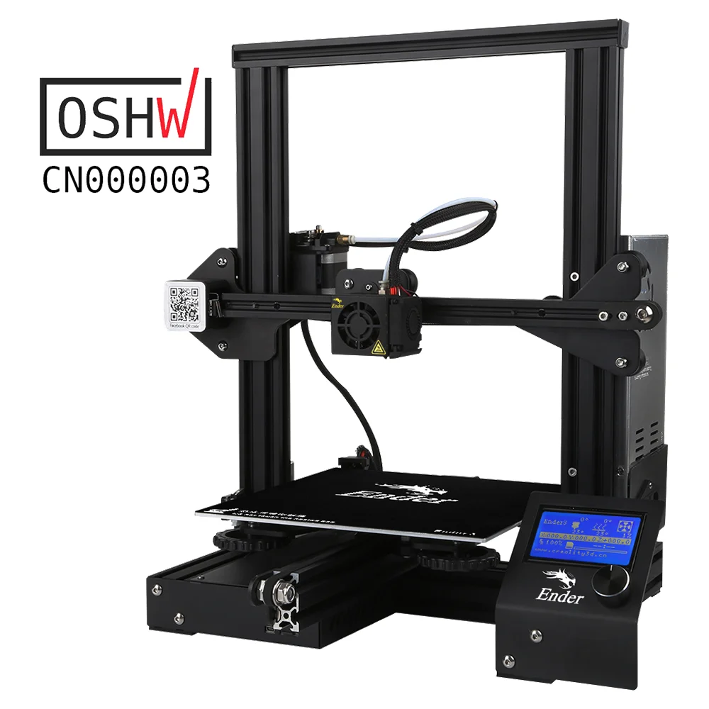 Фотопринтер 3D Creality Ender3 Ender3X функция возобновления печати после остановки V-слот