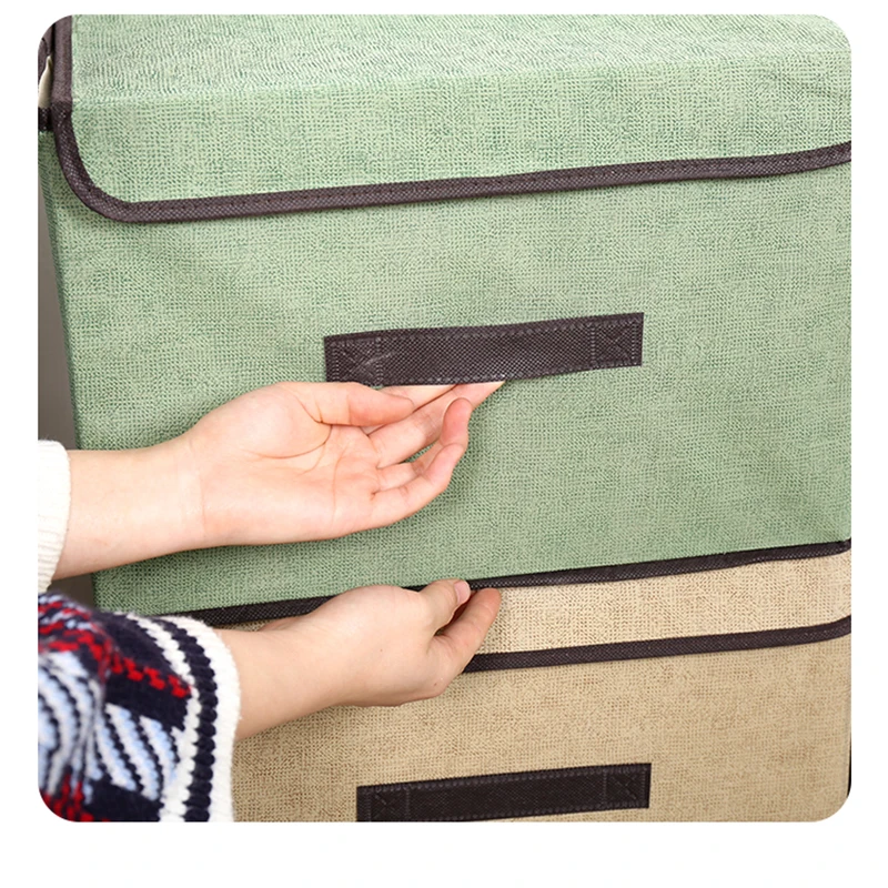 

clothes Storage Box With Cap Clothes Socks Toy Snacks Sundries Oraganier Cosmetics Household clothes storage box Bins/organizer