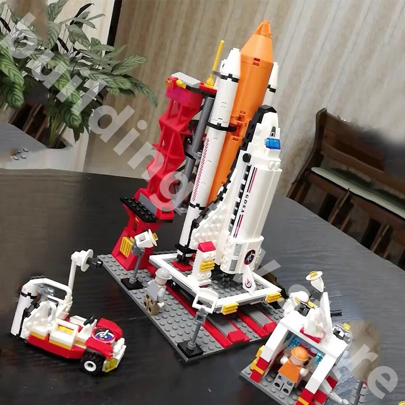 BZDA Space Shuttle Launch Center 679 шт авиационные технологии ракетный строительный блок модель