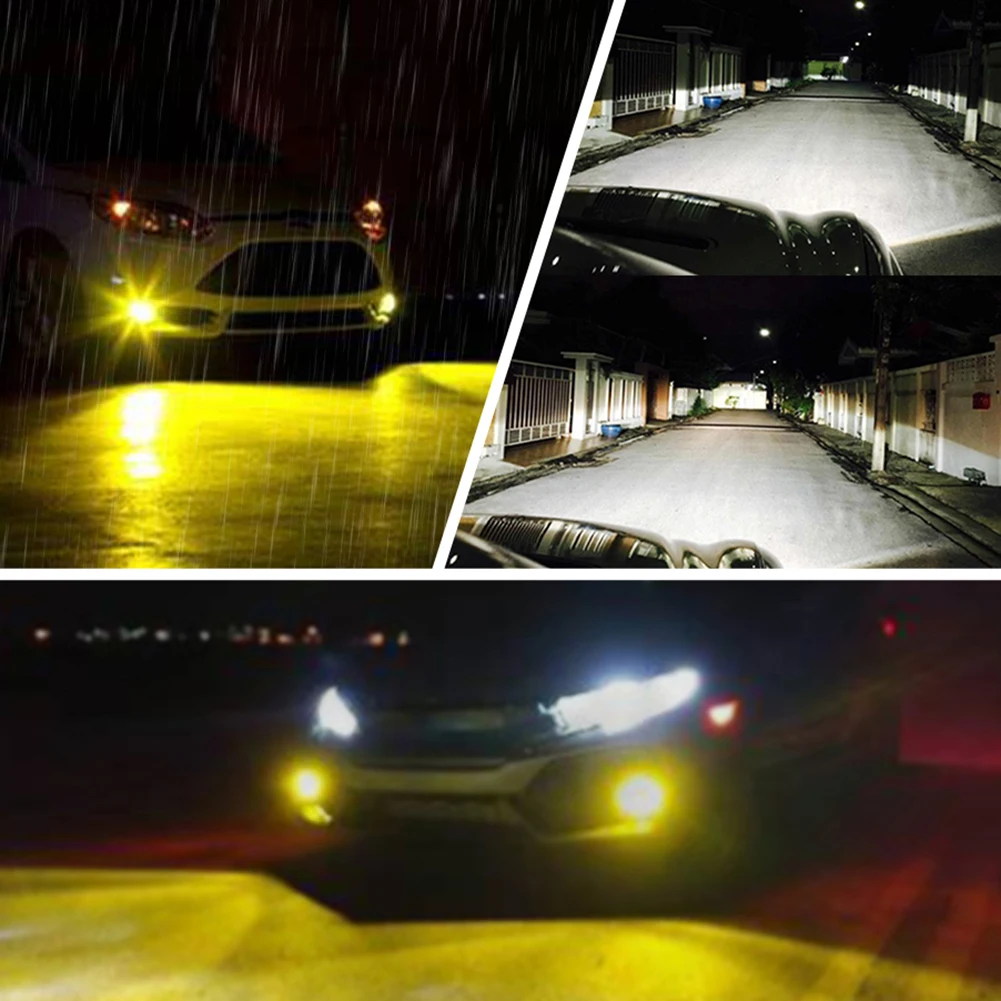 

2Pcs LED Head Lamp Bulbs H4 12V 24V 60W 10000LM Fog Lamp 3000K 4300K 6000K Hi Low Spotlight Car Interior Accessories