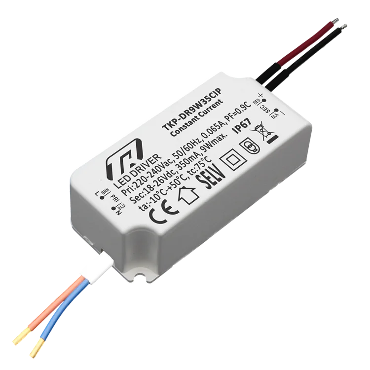 

TKP 9W 350mA IP67 waterproof LED driver constant current