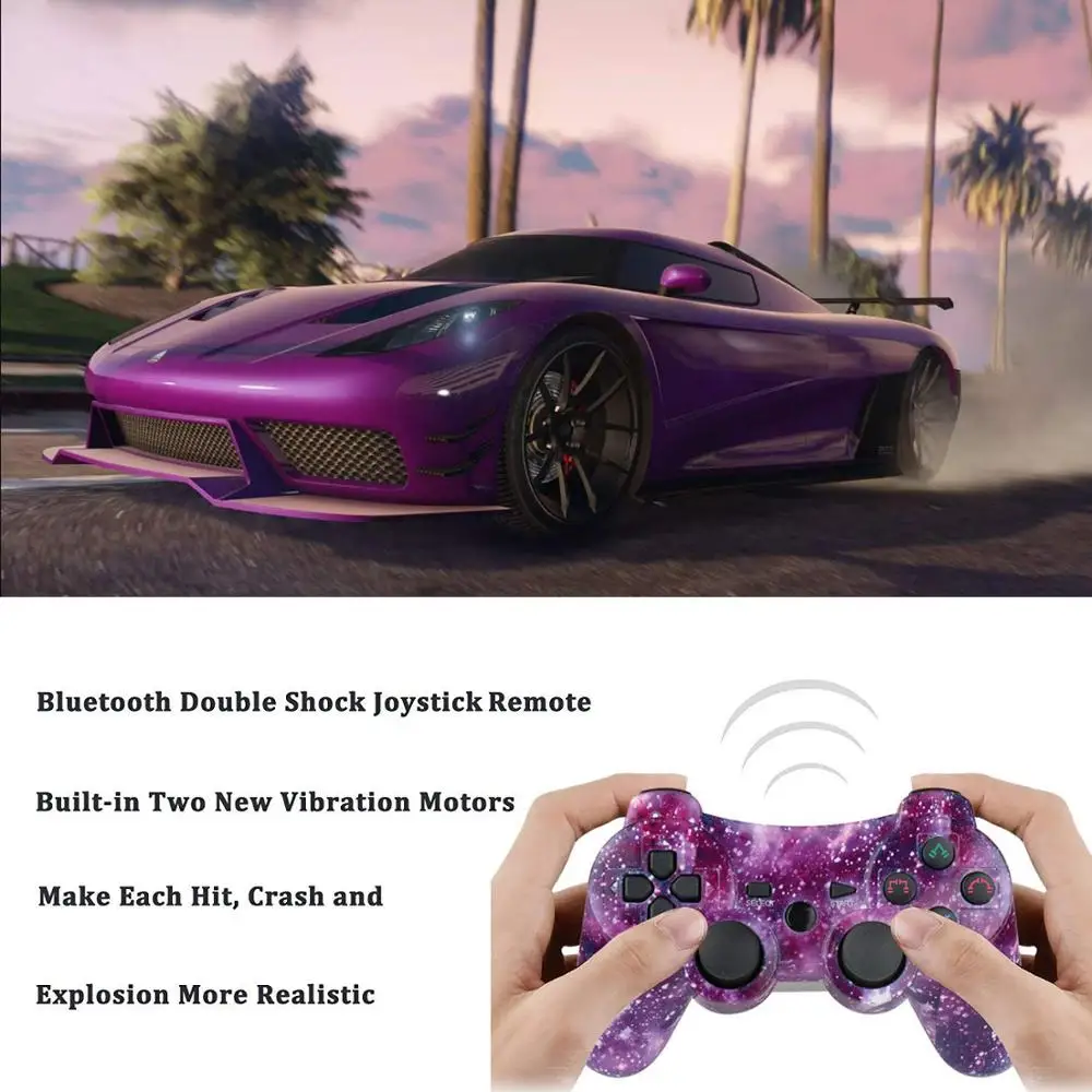 Беспроводной Bluetooth контроллер K ISHAKO для SONY PS3 геймпад Play Station3 джойстик консоли Sony