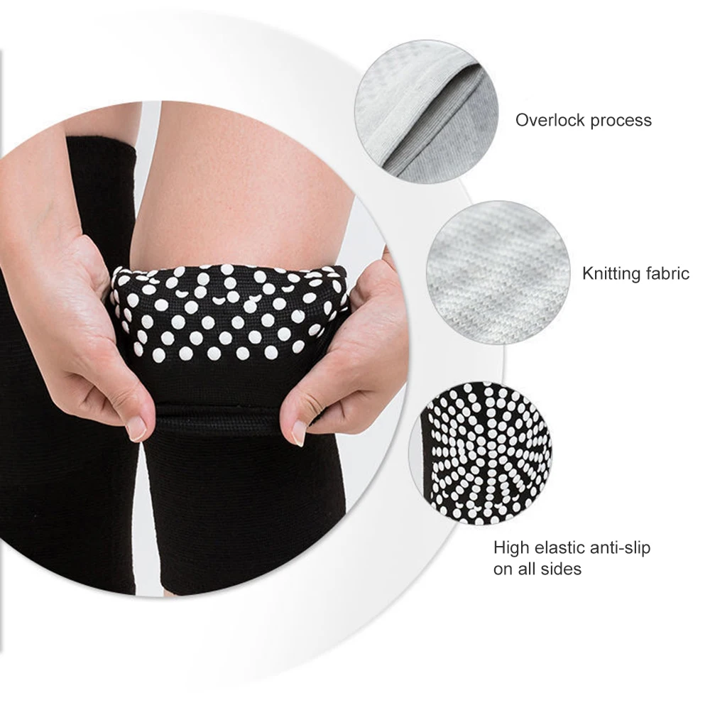 Турмалиновые эластичные Самонагревающиеся наколенники Fever Foam Магнитная Терапия