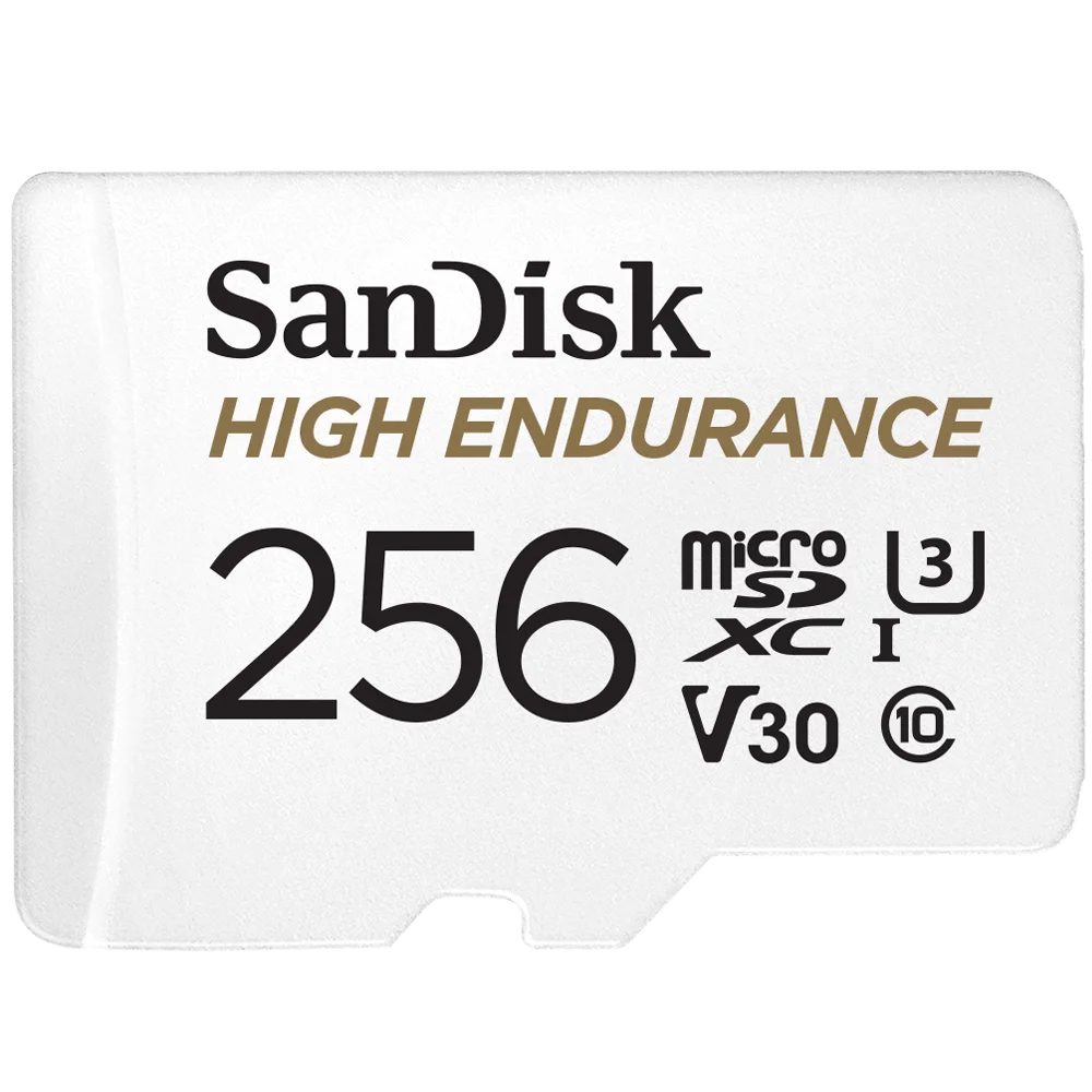 SANDISK высокая выносливость белый высокая скорость вождения рекордер micro SD карты памяти видео мониторинг 32 Гб 64 Гб 128 ГБ 256 ГБ