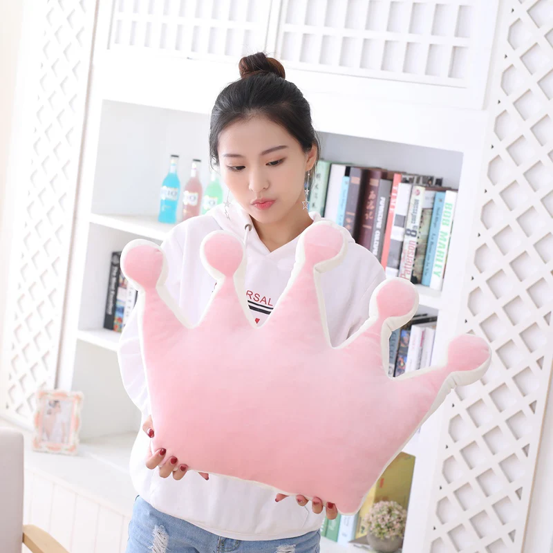 Мягкое плюшевое кресло в форме короны пять точек принц принцесса