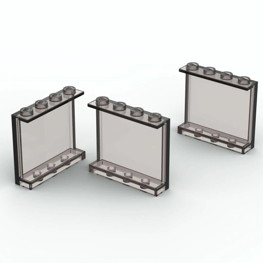 

40 шт. кубики MOC diy игрушечная панель 1x4x3 с боковой опорой полые шпильки 60581 строительные детали блоки образовательные детские подарки