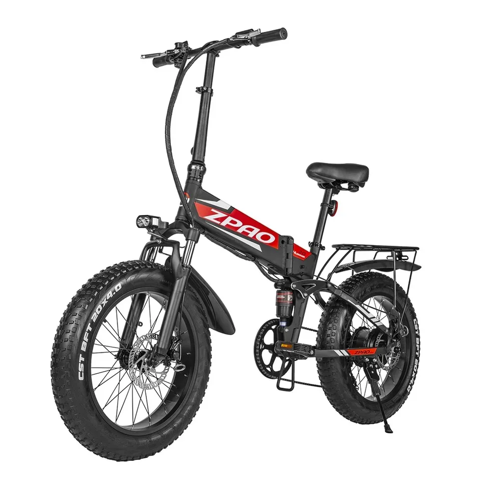Bestellen 20x 4,0 Zoll Falten Elektro-bike 500W 750W Fett Reifen Ebike 48V 12,8 Ah Elektrische Fahrrad Lithium-batterie E Bike