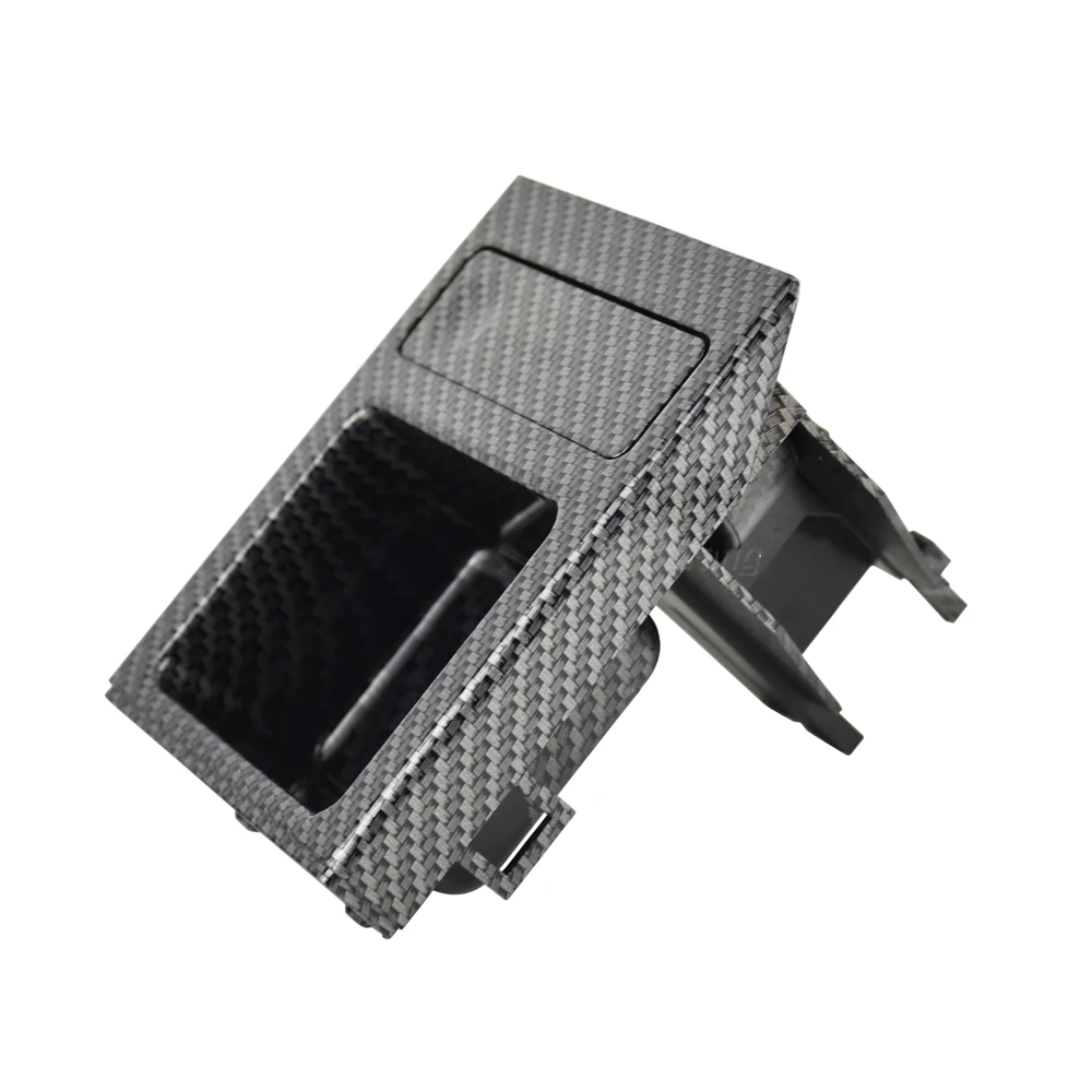 Карбоновая/черная Автомобильная консоль лоток для хранения монет BMW E46 3 серии 325