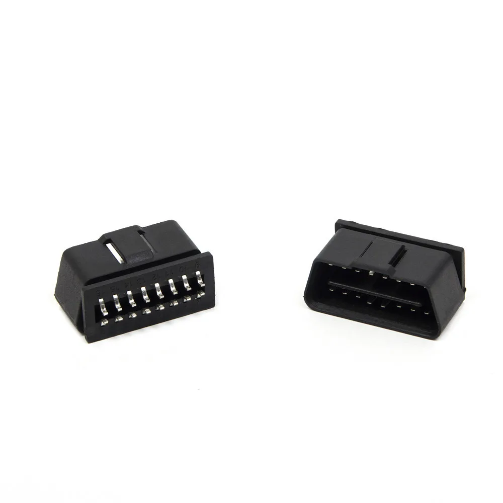 Разъем OBD2 для диагностики 16-контактный инструмент сделай сам горячая распродажа