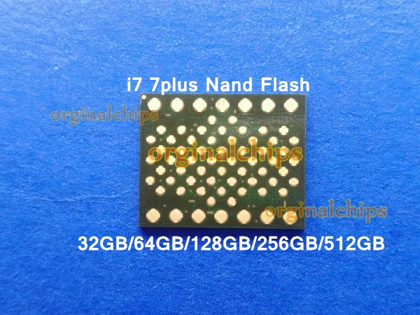 1 шт. для iPhone 7 Nand флэш память IC 32 Гб 64 128 ГБ 256 512 U1701 жесткий диск HDD чип решает ошибку