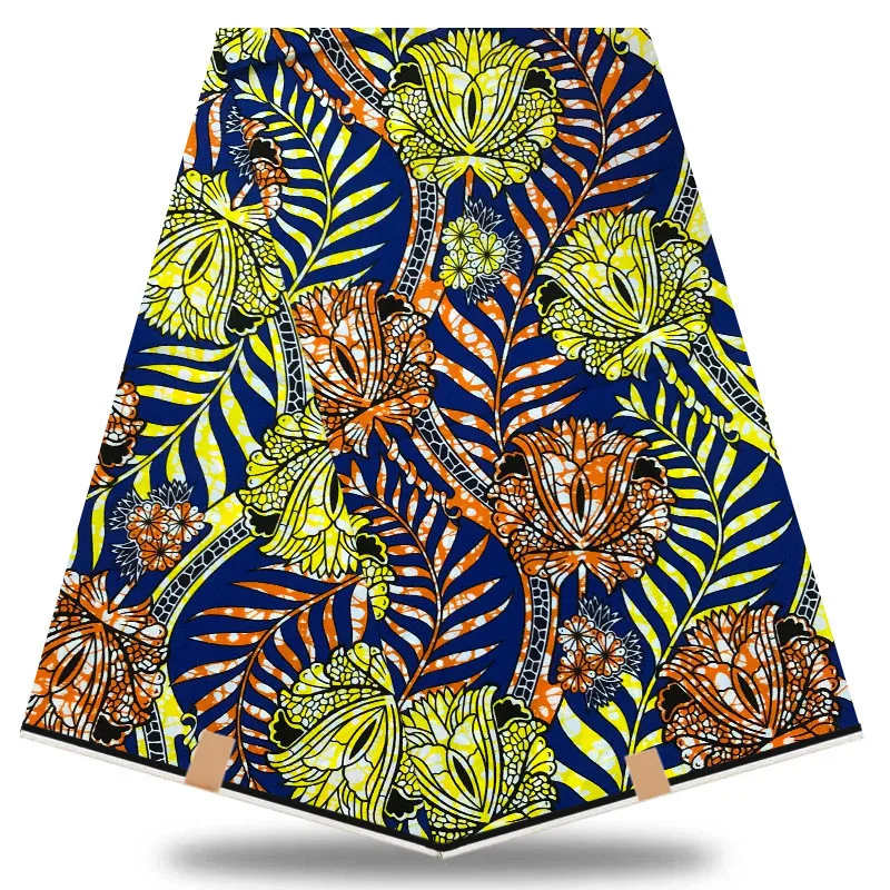 2021 Королевский воск батик принты ткань 100% хлопок Анкара Kente Настоящее Нигерия