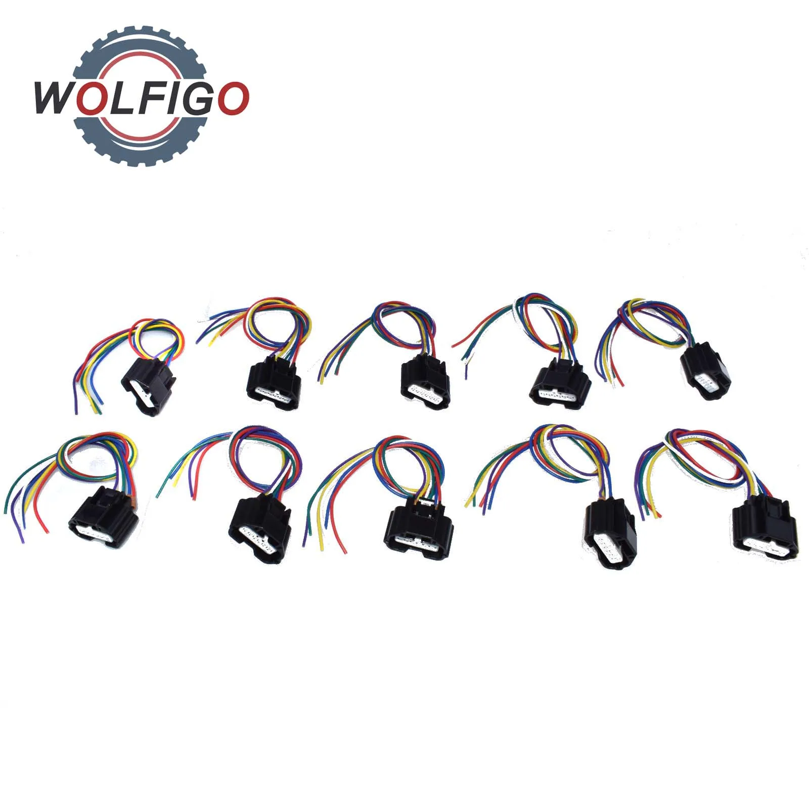 WOLFIGO MAF Mass Air Flow Connector Pigtail Harness Fit for Nissan Infiniti Vq35 Infinity Suzuki 1423-5W | Автомобили и мотоциклы