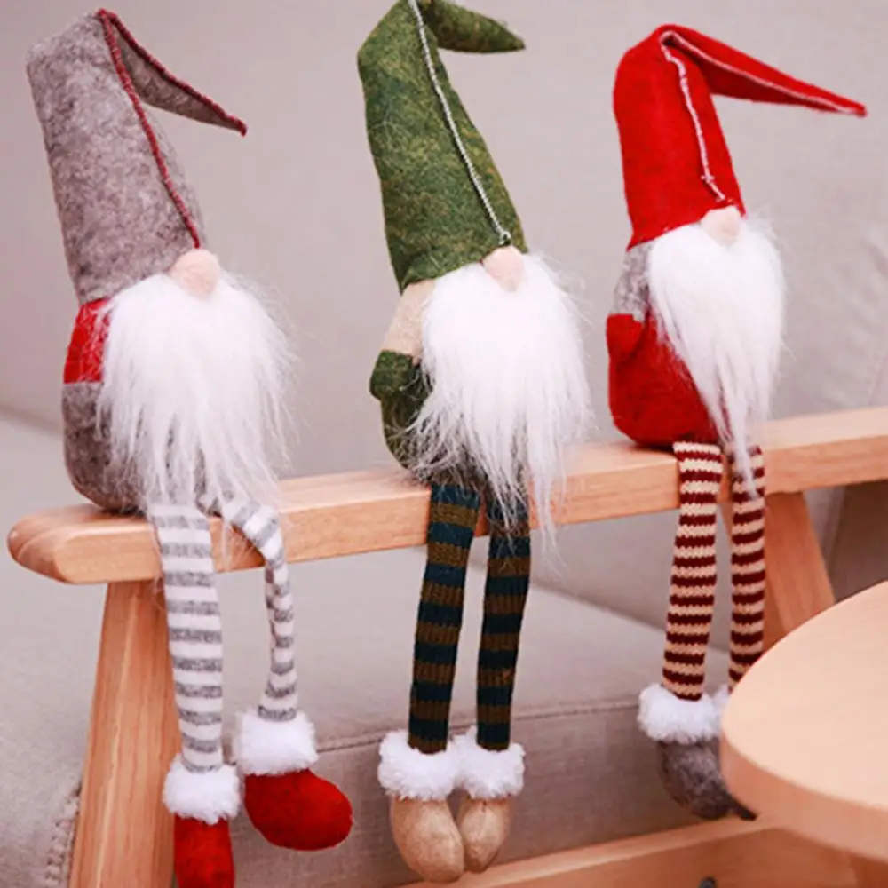 Рождество Безликий куклы Рождественские украшения для дома орнамент Xmas с