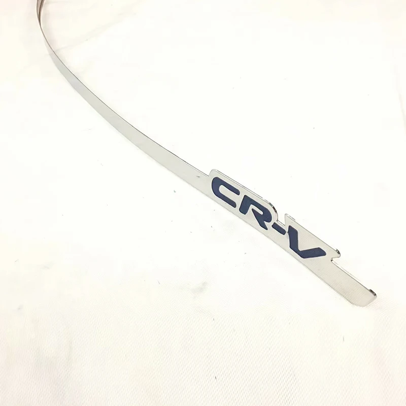 

For Honda CR-V CRV 2017 2018 2019 Door Sticker Stainless Steel back door Tailgate trim Car Styling Accessories 1pcs