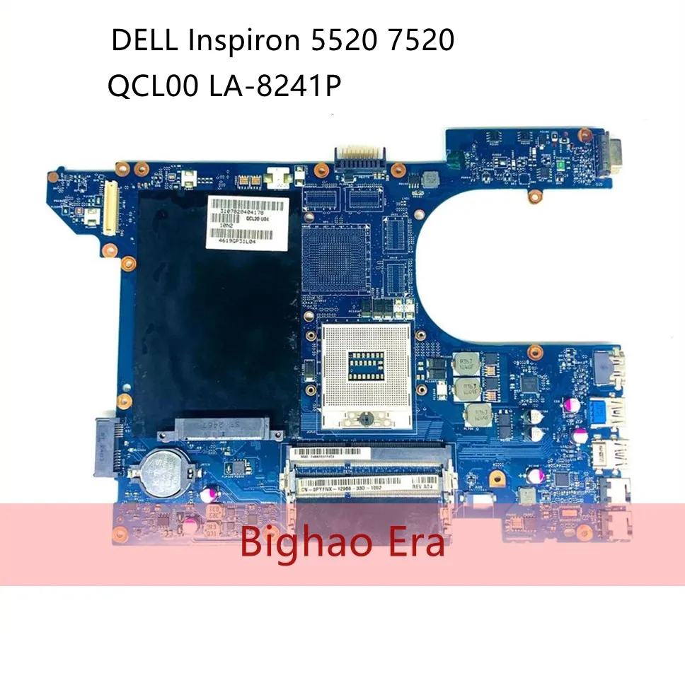 

For DELL Inspiron 15R 5520 7520 Laptop motherboard QCL00 LA-824 0N35X3 maiboard 0N35X3 SLJ8C DDR3 100% Fully Tested