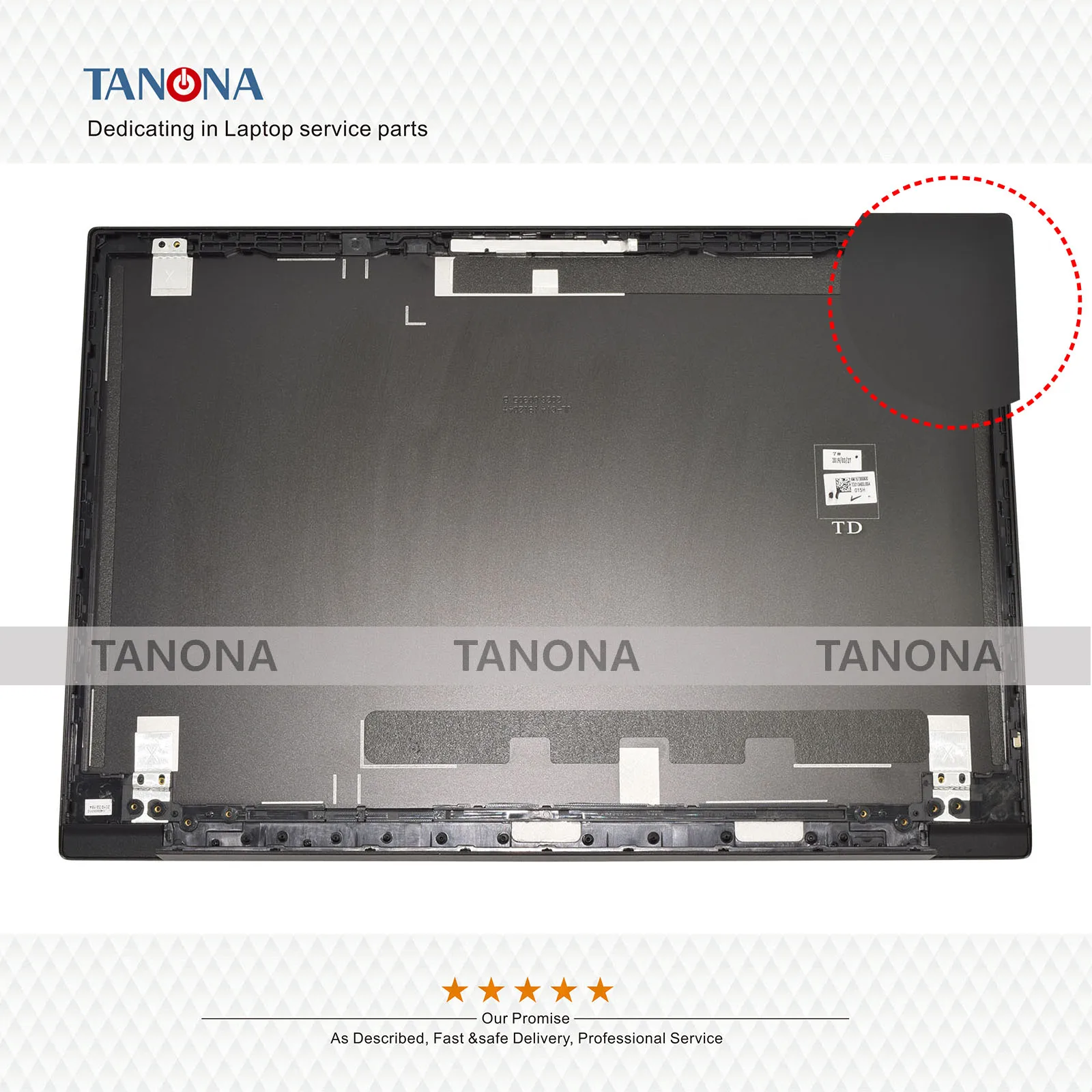Оригинальная Новинка 02DL866 AM167000800 для Lenovo ThinkPad E590 E595 задняя крышка ЖК дисплея
