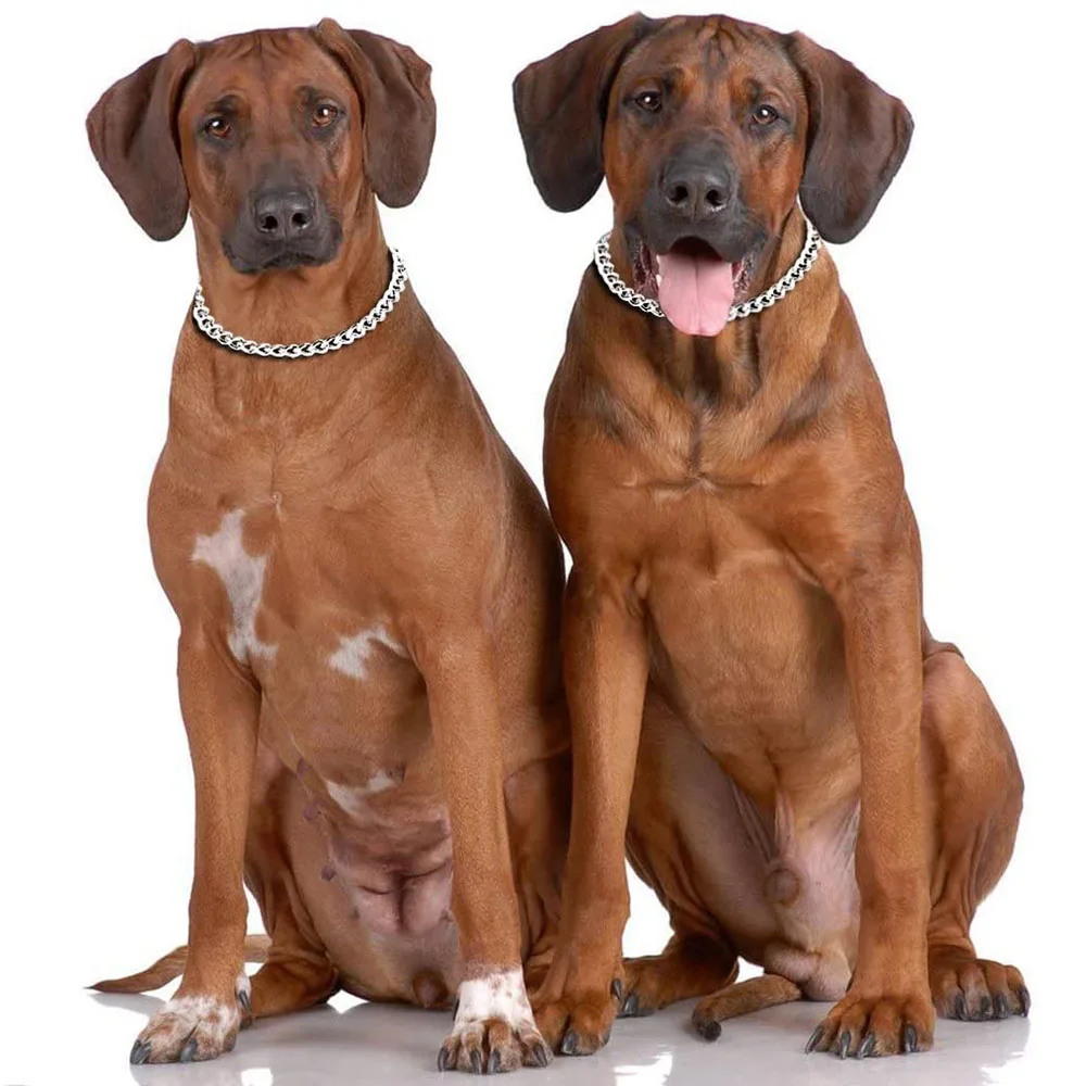 Ошейник для дрессировки собак нескользящая цепь ошейник с регулируемой цепочкой