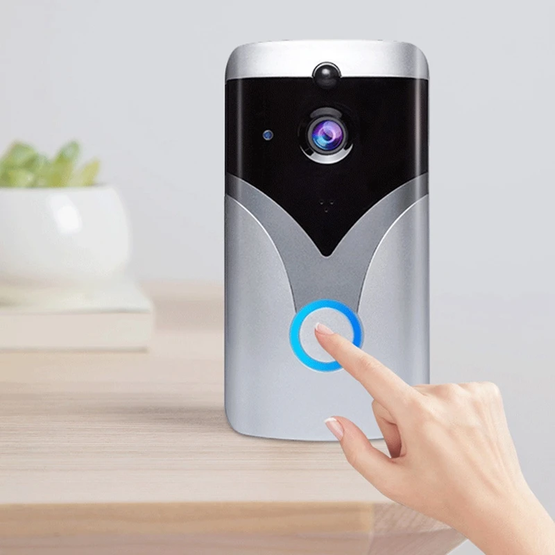 

Video Door Bell WIFI HD Wireless Smart Waterproof 720P Night Vision Doorbell Camera for IOS Android