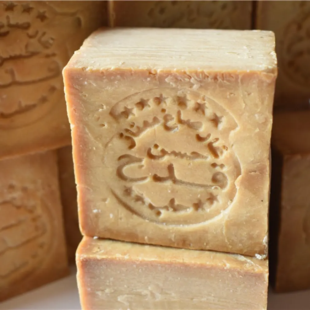 Мыло ручной работы Aleppo оливковое мыло для удаления прыщей и акне с эфирным маслом