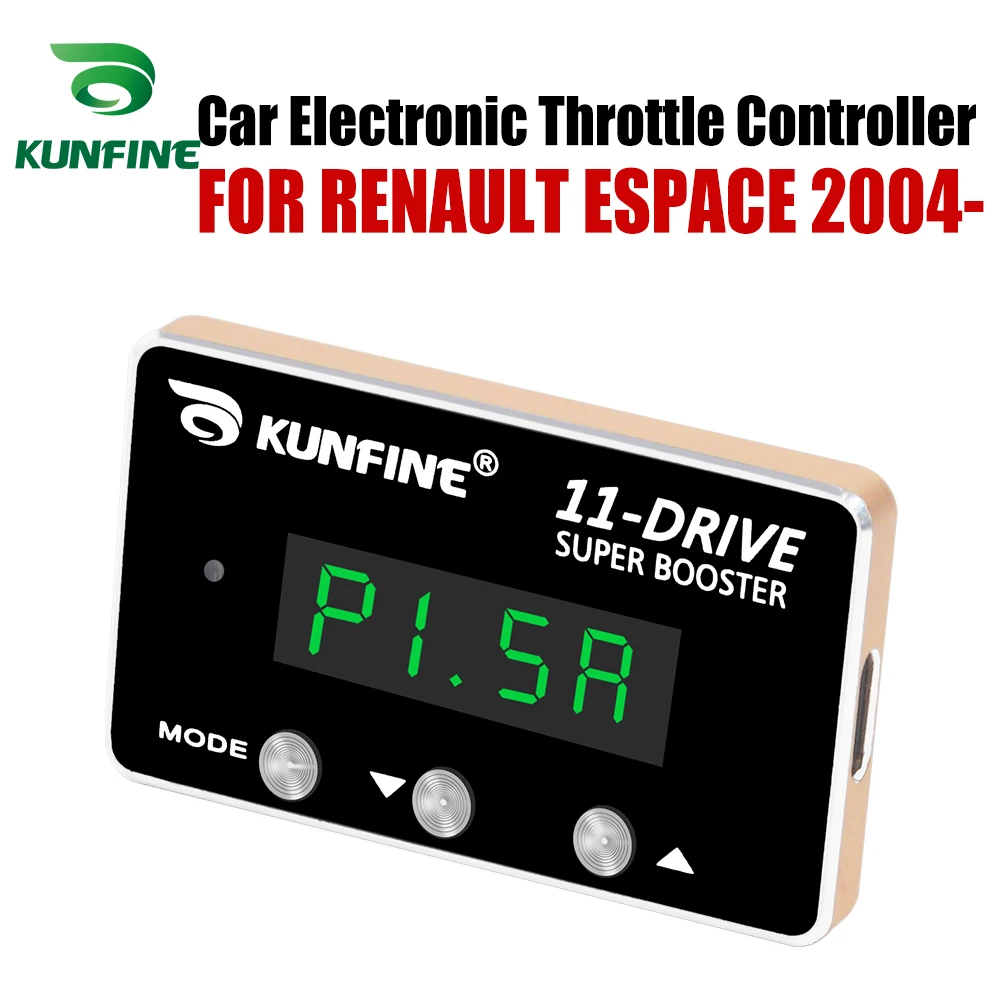 

KUNFINE Car Electronic Throttle Controller Racing Accelerator Potent Booster For RENAULT ESPACE 2004-After Tuning Part
