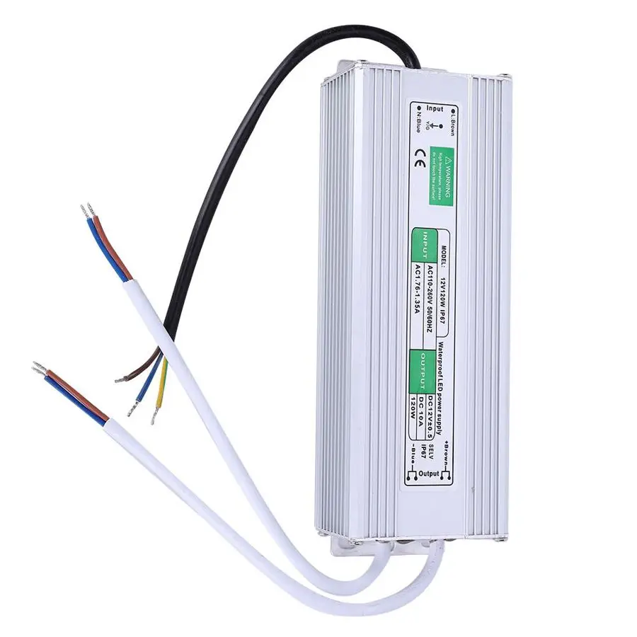 12V 120W Питание адаптер трансформатор электрические трансформаторы светодиодный