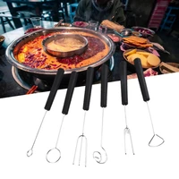 long lasting chocolate fork durable handle chocolate dipping tool fondue fork fondue fork