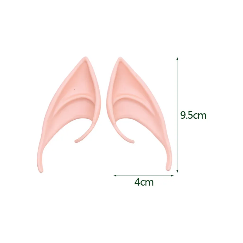 

1 Pair Cosplay Fairy Pixie Elf angel Ears Accessories Halloween Party Anime Party Costume (Light Complexion)