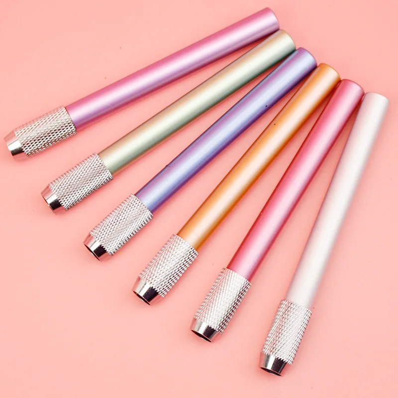 Colour metal pencil extender drawing pencil sleeve lengthener pencil connector aluminum rod lengthening rod