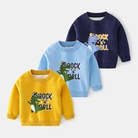 children boy sweater kids cotton clothes cute cartoon pattern pullover tops springfall warm casual sweaters for toddler boys