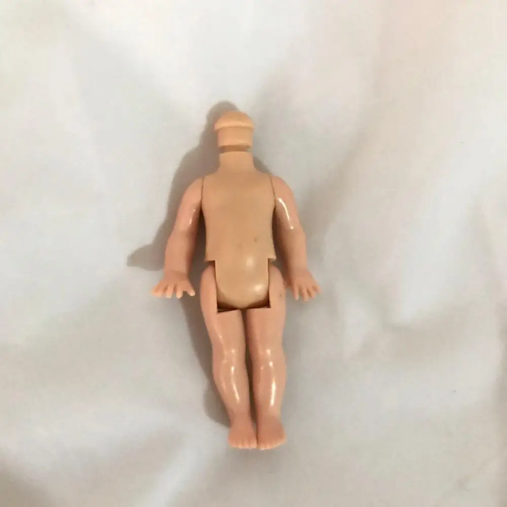 

10cm 3 inch doll DIY Body Without Head 1pc Movable Nude Naked Doll Body For girl Doll House Children Gifts